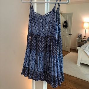 En Créme Tiered Dress